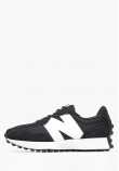Ανδρικά Παπούτσια Casual S327.C Μαύρο Δέρμα-Ύφασμα New Balance