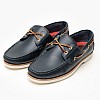 Men Sailing shoes 2005 Blue Leather Mortoglou Men Sailing shoes 2005 Blue Leather Mortoglou