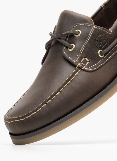 Men Sailing shoes 7002ILO Brown Leather Sebago