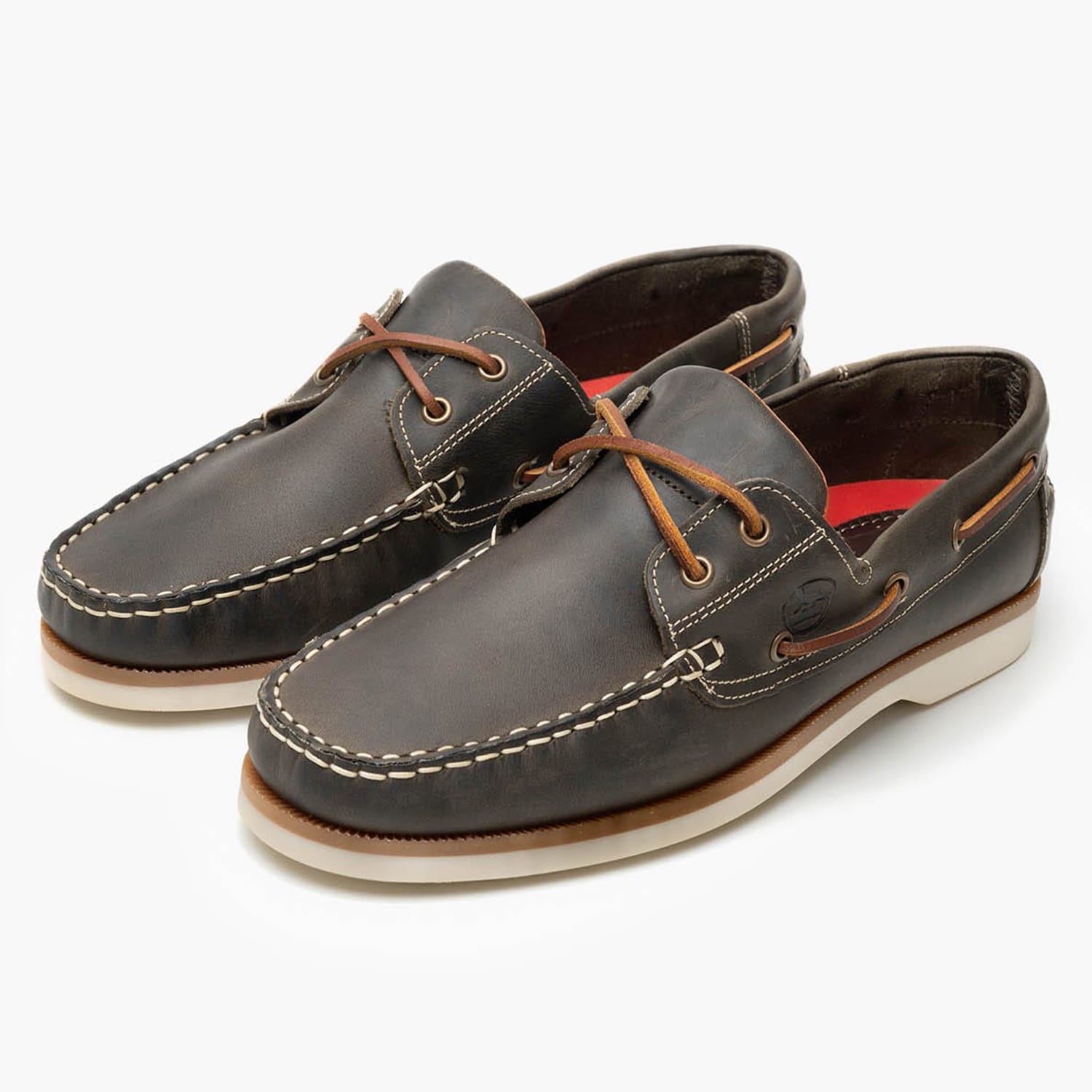 Men Sailing shoes 2008 Olive Leather Mortoglou Men Sailing shoes 2008 Olive Leather Mortoglou