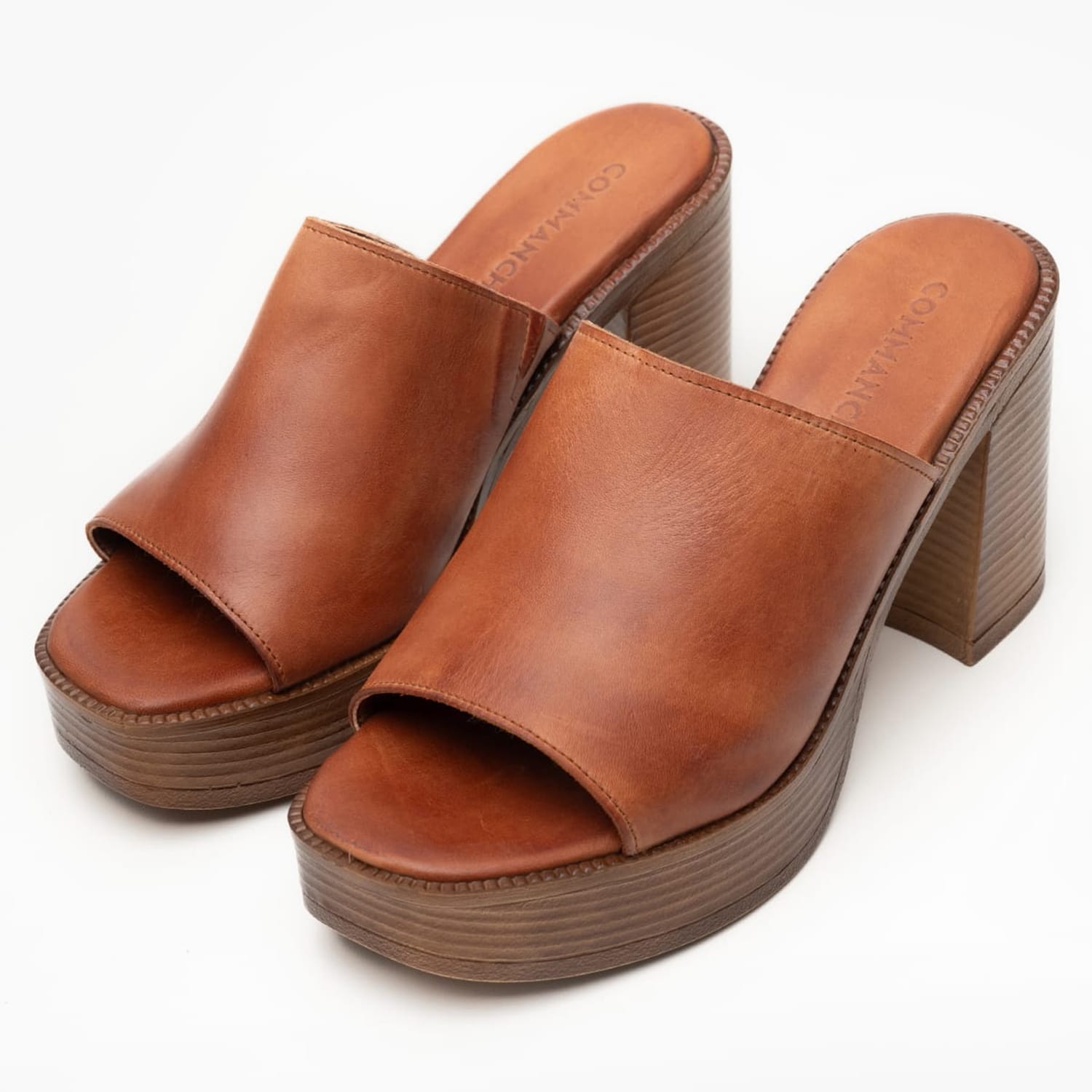 Γυναικεία Mules 51007 Ταμπά Δέρμα Mortoglou Γυναικεία Mules 51007 Ταμπά Δέρμα Mortoglou