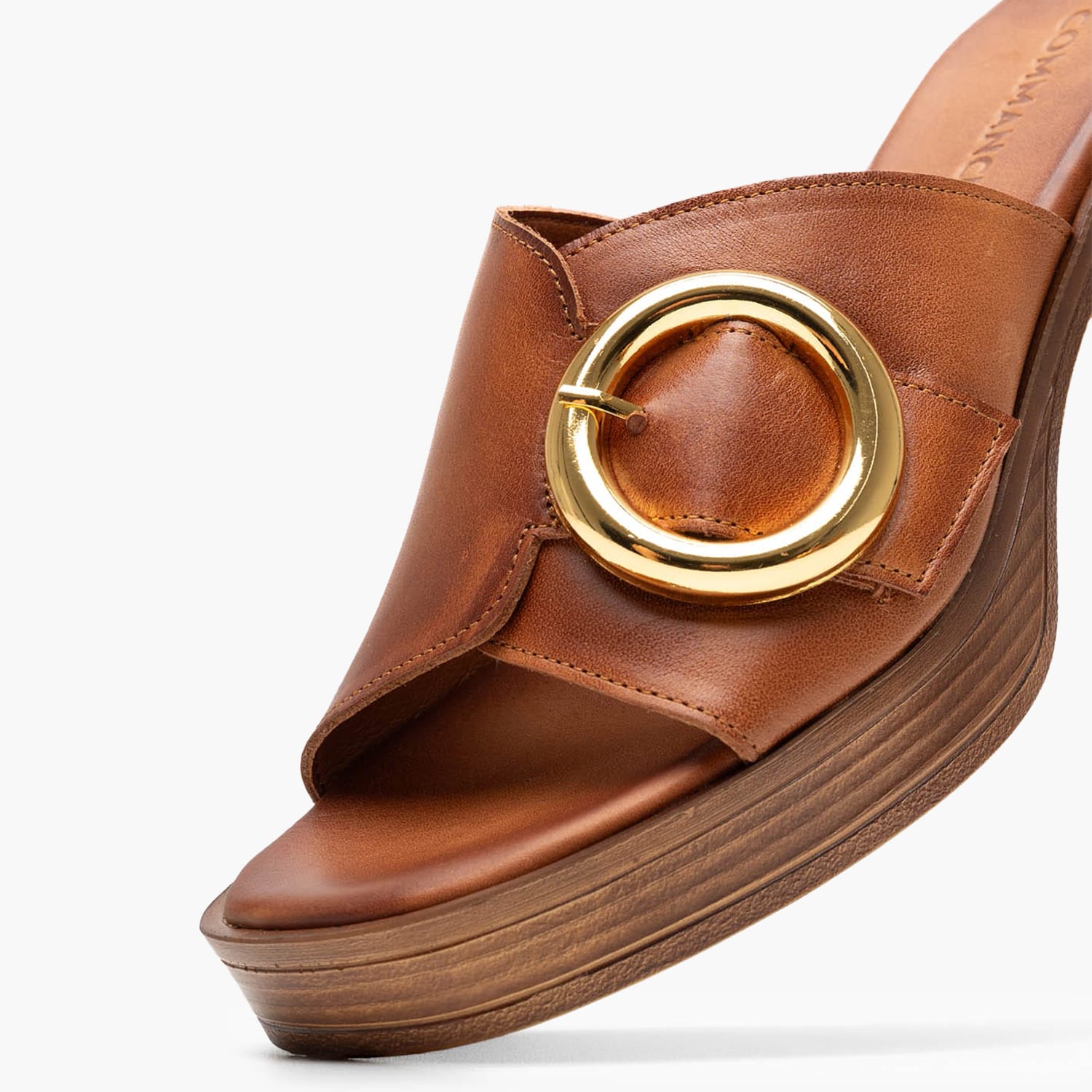 Women Mules 51158 Tabba Leather Mortoglou