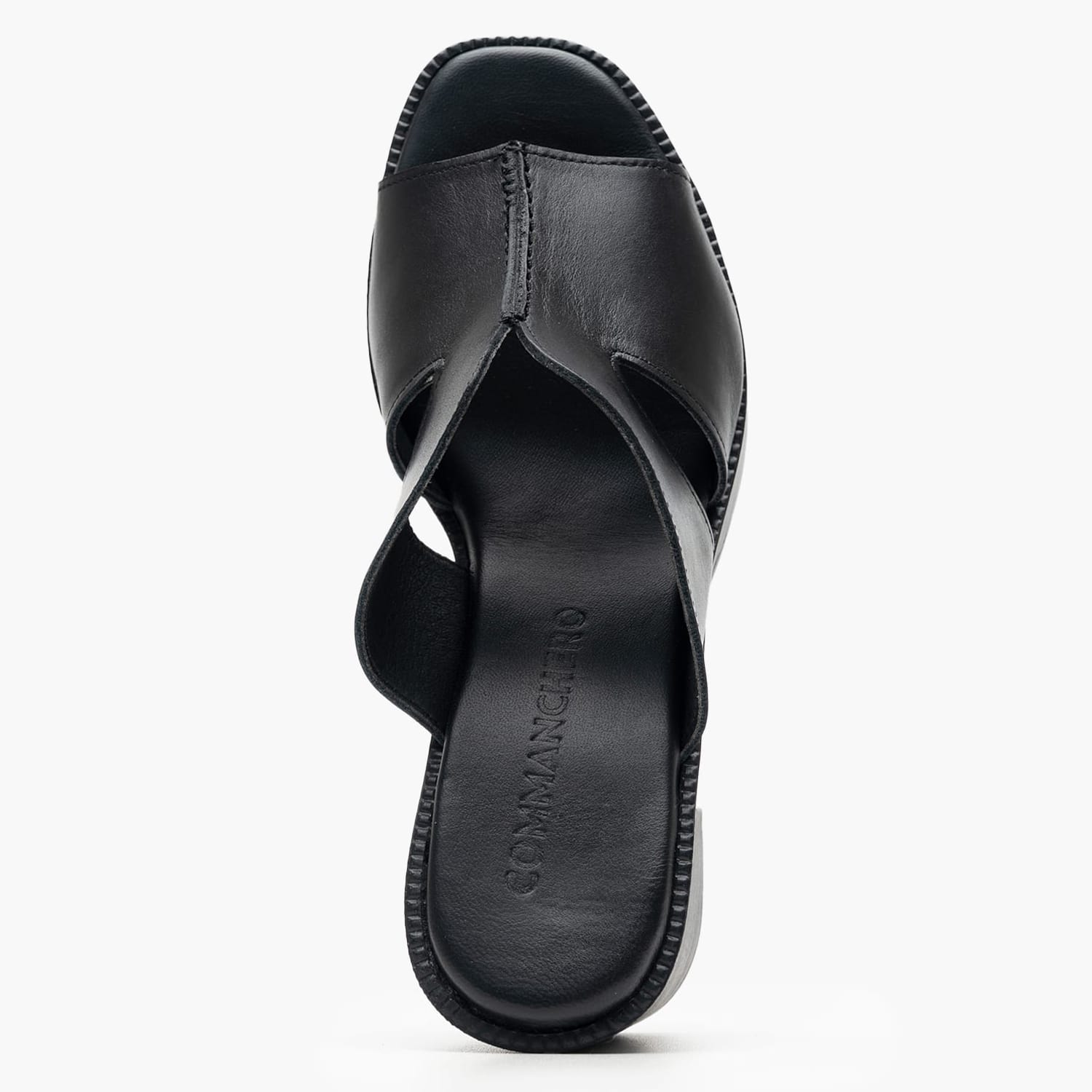 Women Mules 51304 Black Leather Mortoglou Women Mules 51304 Black Leather Mortoglou