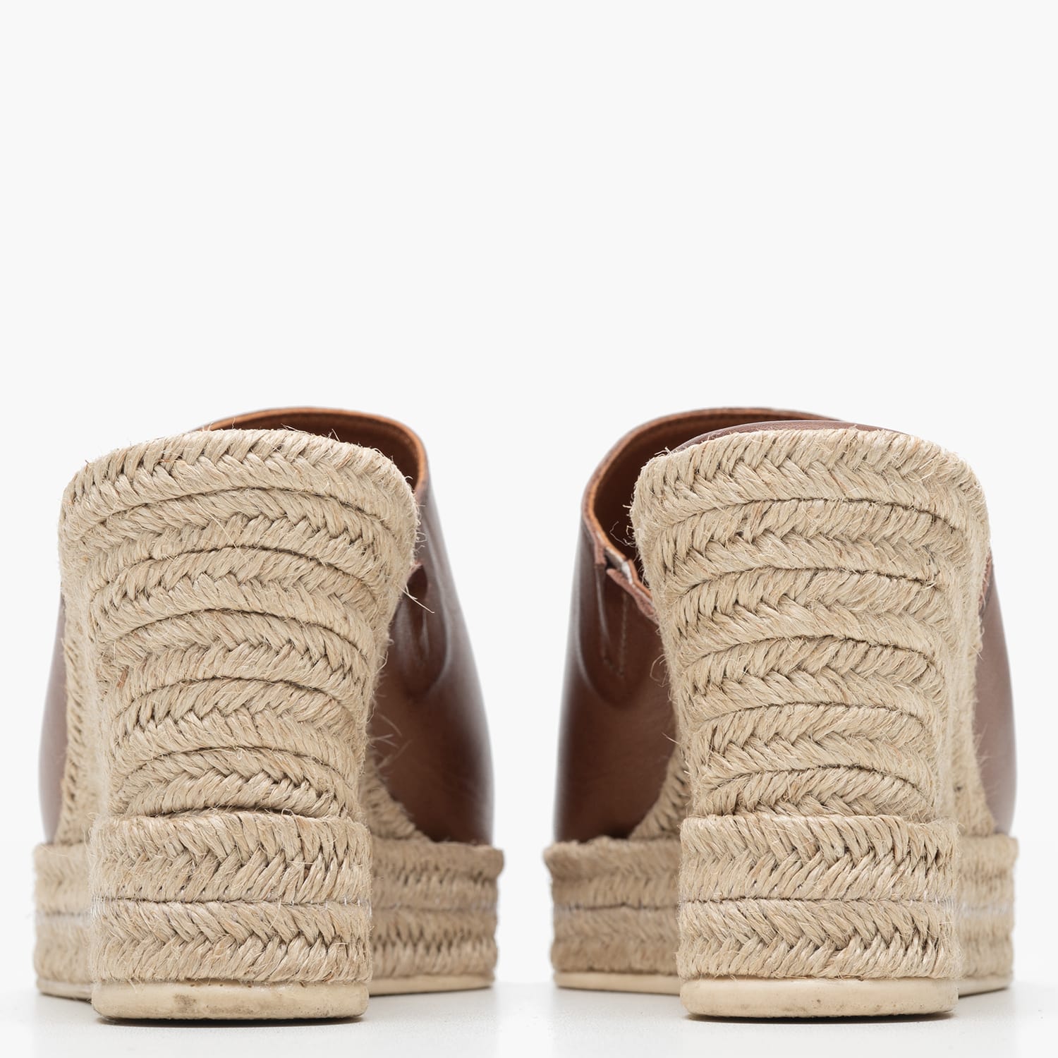 Γυναικεία Mules 5672 Καφέ Δέρμα Mortoglou Mules Mortoglou 5672-Brown
