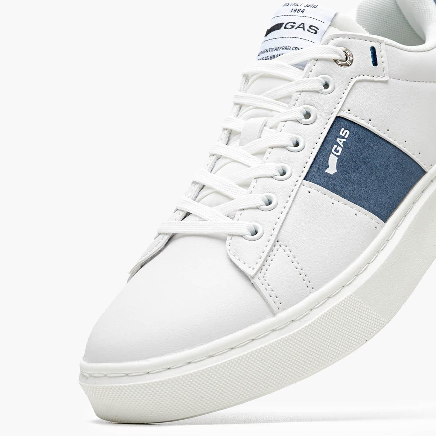Ανδρικά Παπούτσια Casual Edison.Ltx2 Άσπρο ECOleather Gas