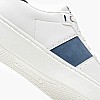Ανδρικά Παπούτσια Casual Edison.Ltx2 Άσπρο ECOleather Gas Ανδρικά Παπούτσια Casual Edison.Ltx2 Άσπρο ECOleather Gas