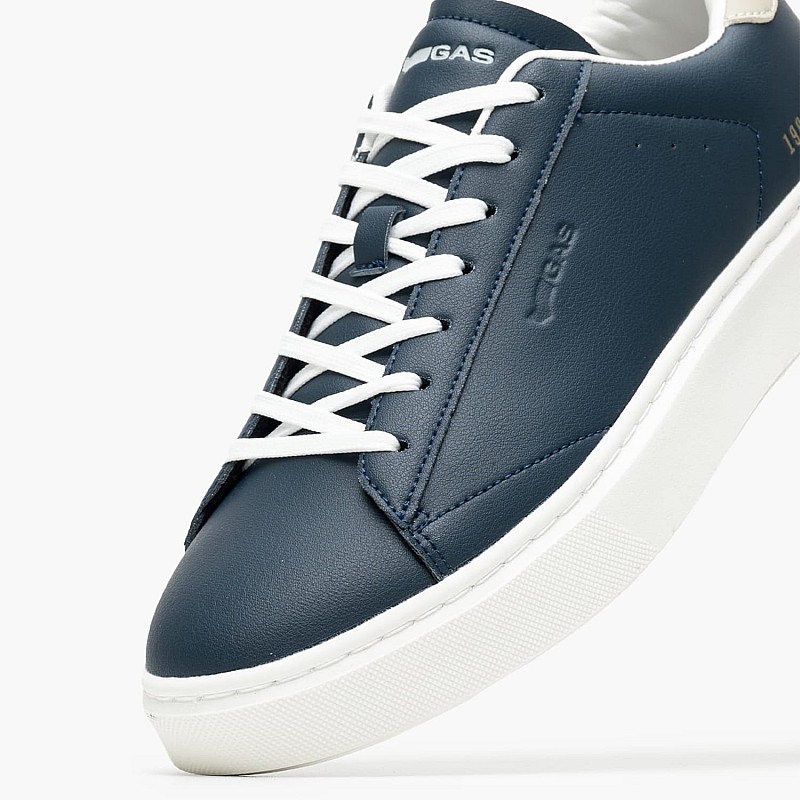 Ανδρικά Παπούτσια Casual Leonard.Ltx Μπλε ECOleather Gas