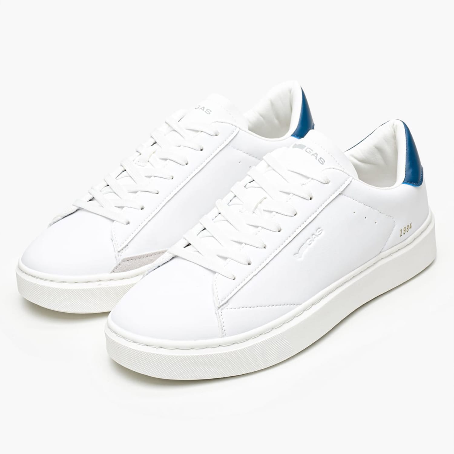 Ανδρικά Παπούτσια Casual Leonard.Ltx Άσπρο ECOleather Gas Ανδρικά Παπούτσια Casual Leonard.Ltx Άσπρο ECOleather Gas