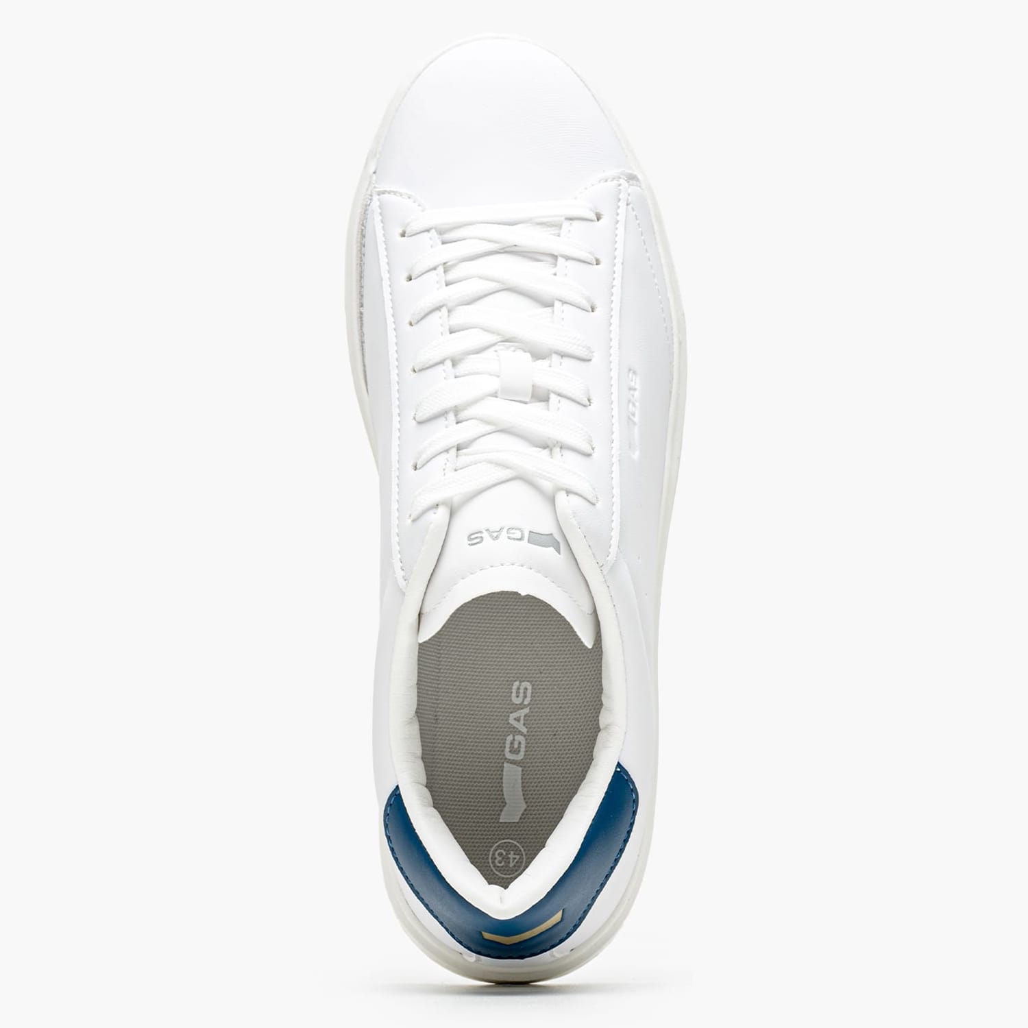 Ανδρικά Παπούτσια Casual Leonard.Ltx Άσπρο ECOleather Gas Ανδρικά Παπούτσια Casual Leonard.Ltx Άσπρο ECOleather Gas