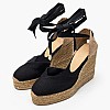 Women Espadrilles Chiara.Ed Black Fabric Castaner Women Espadrilles Chiara.Ed Black Fabric Castaner