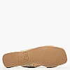 Women Flats Puri Gold Fabric Castaner Women Flats Puri Gold Fabric Castaner