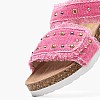 Kids Flip Flops & Sandals Baby.Denim Pink Fabric Colors Of California Kids Flip Flops & Sandals Baby.Denim Pink Fabric Colors Of California