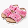 Kids Flip Flops & Sandals Baby.Denim Pink Fabric Colors Of California Kids Flip Flops & Sandals Baby.Denim Pink Fabric Colors Of California