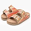 Kids Flip Flops & Sandals Buckle.Rafia Multi Mat Colors Of California Kids Flip Flops & Sandals Buckle.Rafia Multi Mat Colors Of California