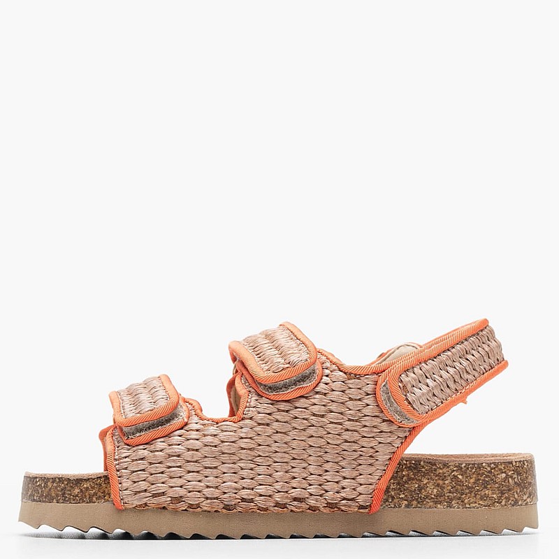 Παιδικές Σαγιονάρες & Πέδιλα Raffia.Sandal Μπεζ Ψάθα Colors Of California