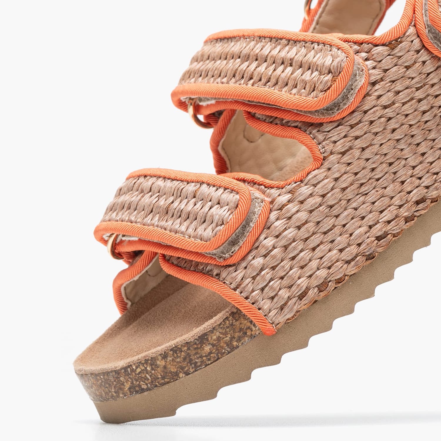 Παιδικές Σαγιονάρες & Πέδιλα Raffia.Sandal Μπεζ Ψάθα Colors Of California