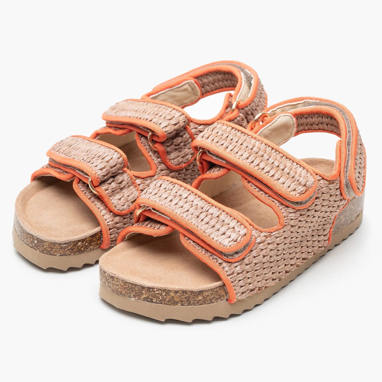 Παιδικές Σαγιονάρες & Πέδιλα Raffia.Sandal Μπεζ Ψάθα Colors Of California Παιδικές Σαγιονάρες & Πέδιλα Raffia.Sandal Μπεζ Ψάθα Colors Of California