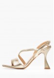 Γυναικεία Πέδιλα F.172 Χρυσό ECOleather Ferre