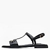 Γυναικεία Flats F.251 Μαύρο ECOleather Ferre Γυναικεία Flats F.251 Μαύρο ECOleather Ferre