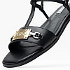 Γυναικεία Flats F.251 Μαύρο ECOleather Ferre Γυναικεία Flats F.251 Μαύρο ECOleather Ferre