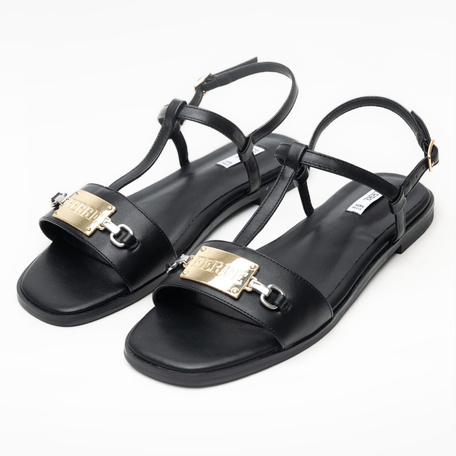 Γυναικεία Flats F.251 Μαύρο ECOleather Ferre Γυναικεία Flats F.251 Μαύρο ECOleather Ferre