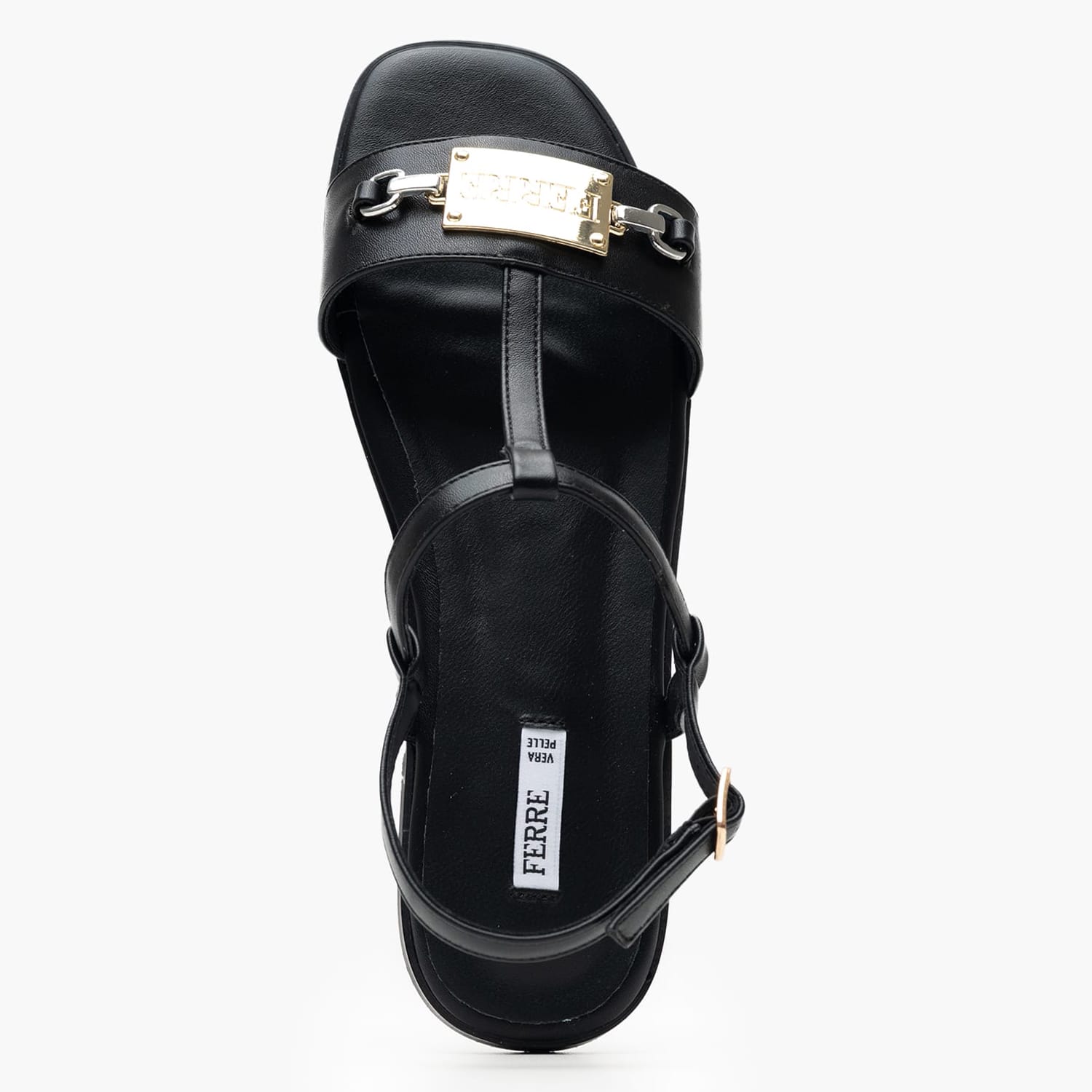 Γυναικεία Flats F.251 Μαύρο ECOleather Ferre Γυναικεία Flats F.251 Μαύρο ECOleather Ferre