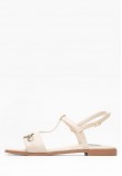 Γυναικεία Flats F.251 Μπεζ ECOleather Ferre