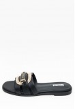 Γυναικεία Flats F.254 Μαύρο ECOleather Ferre