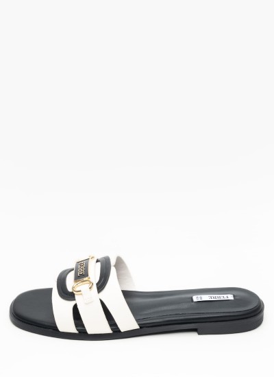Γυναικεία Flats Arizona.Bs.N Μαύρο Δέρμα Καστόρι Birkenstock