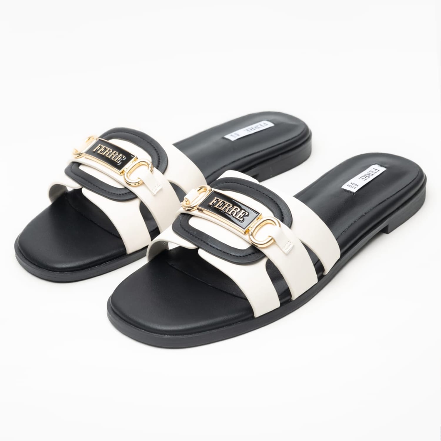 Γυναικεία Flats F.254 Μπεζ ECOleather Ferre Γυναικεία Flats F.254 Μπεζ ECOleather Ferre