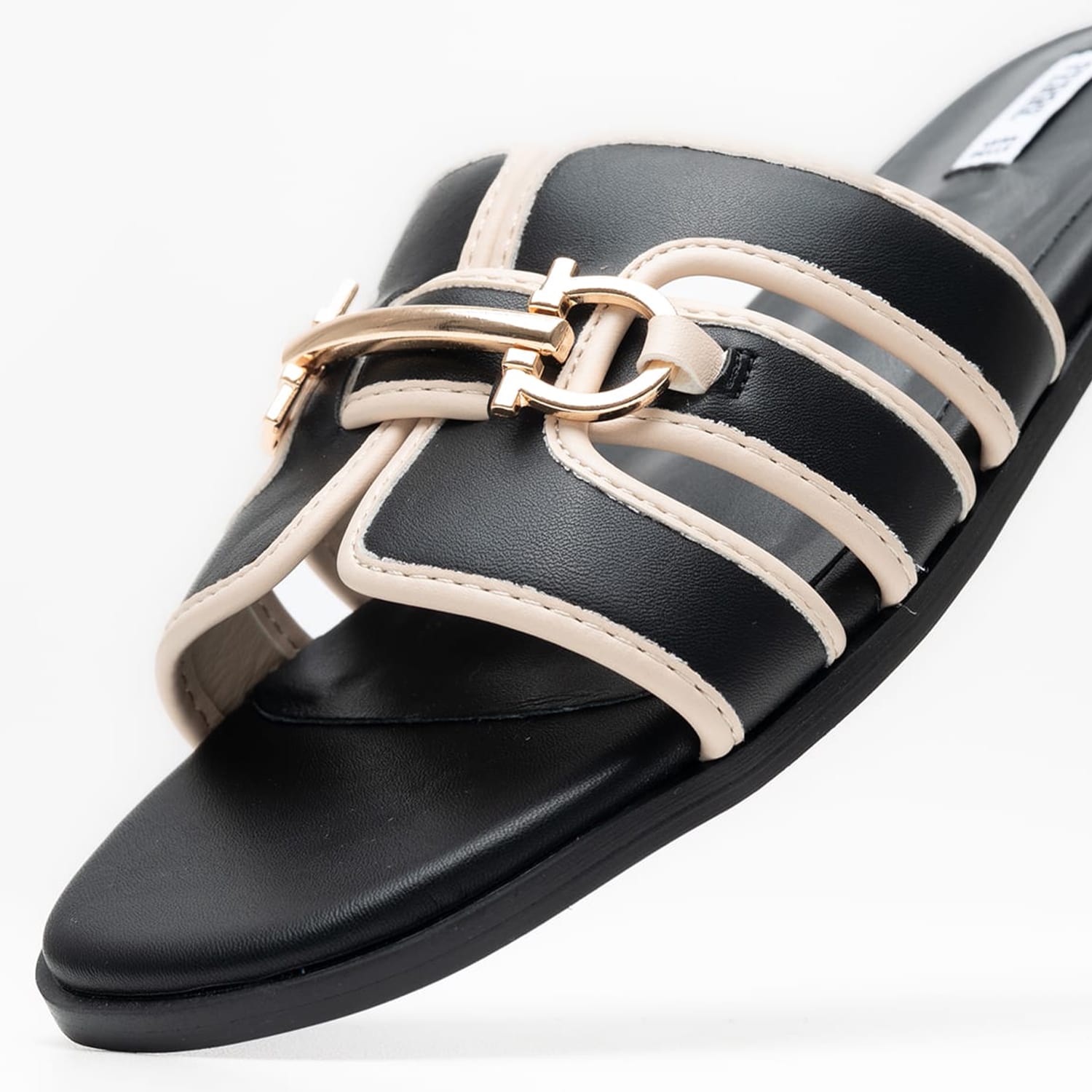 Γυναικεία Flats F.255 Μαύρο ECOleather Ferre
