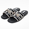 Γυναικεία Flats F.255 Μαύρο ECOleather Ferre Γυναικεία Flats F.255 Μαύρο ECOleather Ferre