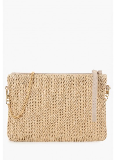 Women Bags Caribbean Beige Mat Mortoglou