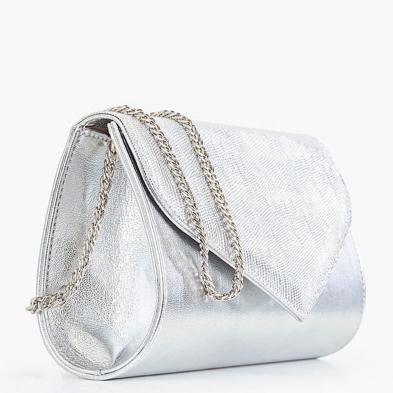 Γυναικείες Τσάντες Evan Ασημί ECOleather Mortoglou