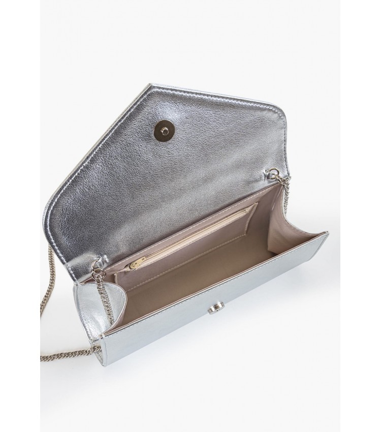 Γυναικείες Τσάντες Evan Ασημί ECOleather Mortoglou Γυναικείες Τσάντες Evan Ασημί ECOleather Mortoglou
