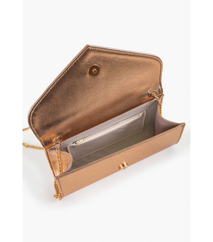 Γυναικείες Τσάντες Evan Μπρονζέ ECOleather Mortoglou Γυναικείες Τσάντες Evan Μπρονζέ ECOleather Mortoglou
