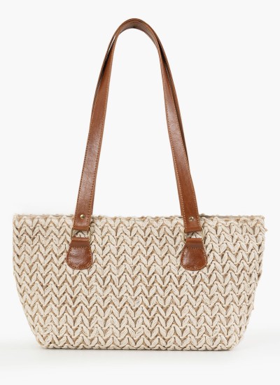 Γυναικείες Τσάντες JC4003 Χρυσό ECOleather Love Moschino