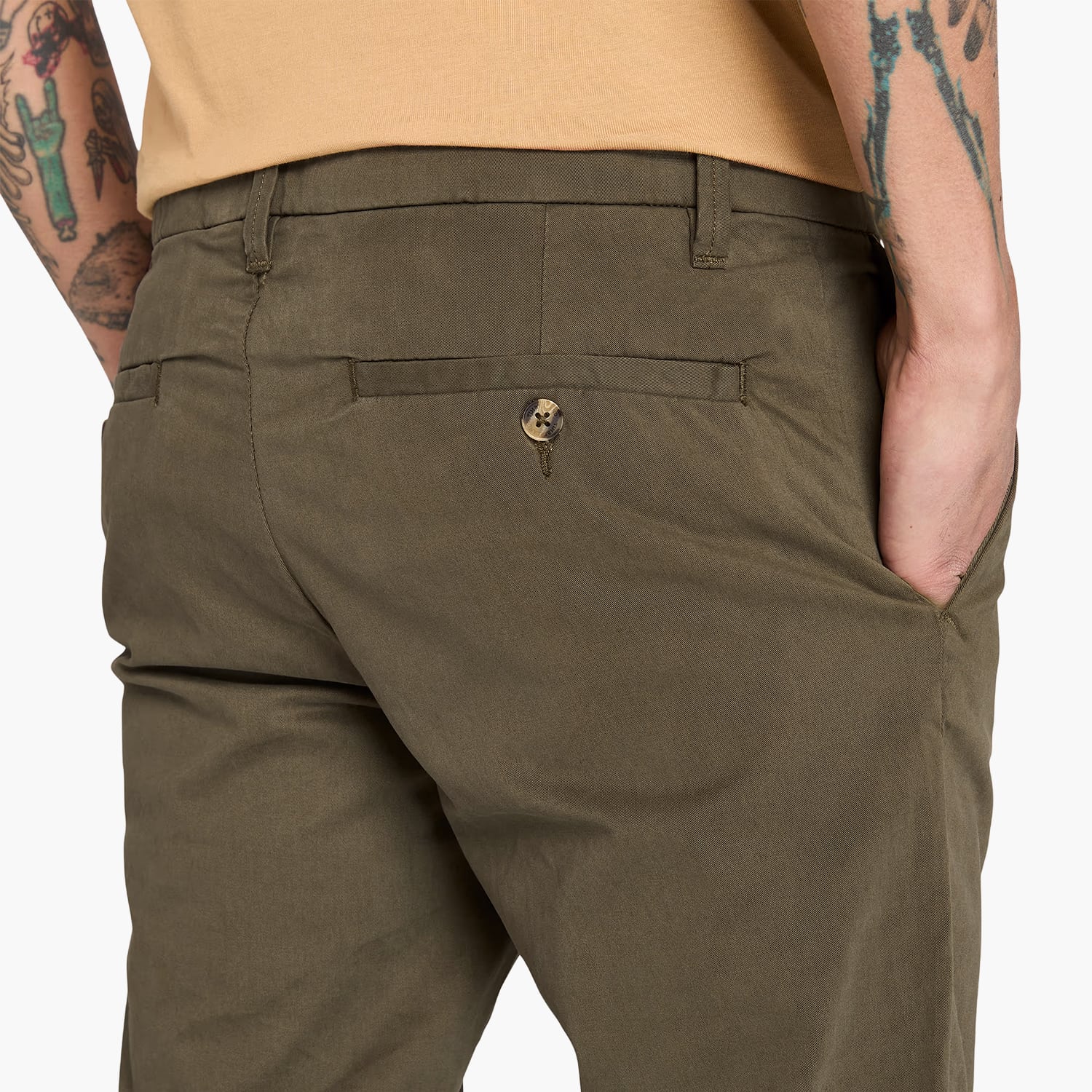 Timberland A2BYY Ανδρικό Παντελόνι Timberland A2BYY-Olive