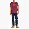 Timberland A2C2R.Brg Ανδρικά Μπλούζες Timberland A2C2R.Brg-Bordo