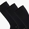 Timberland A6BBB.3Pack Μans Socks Timberland A6BBB.3Pack-Black