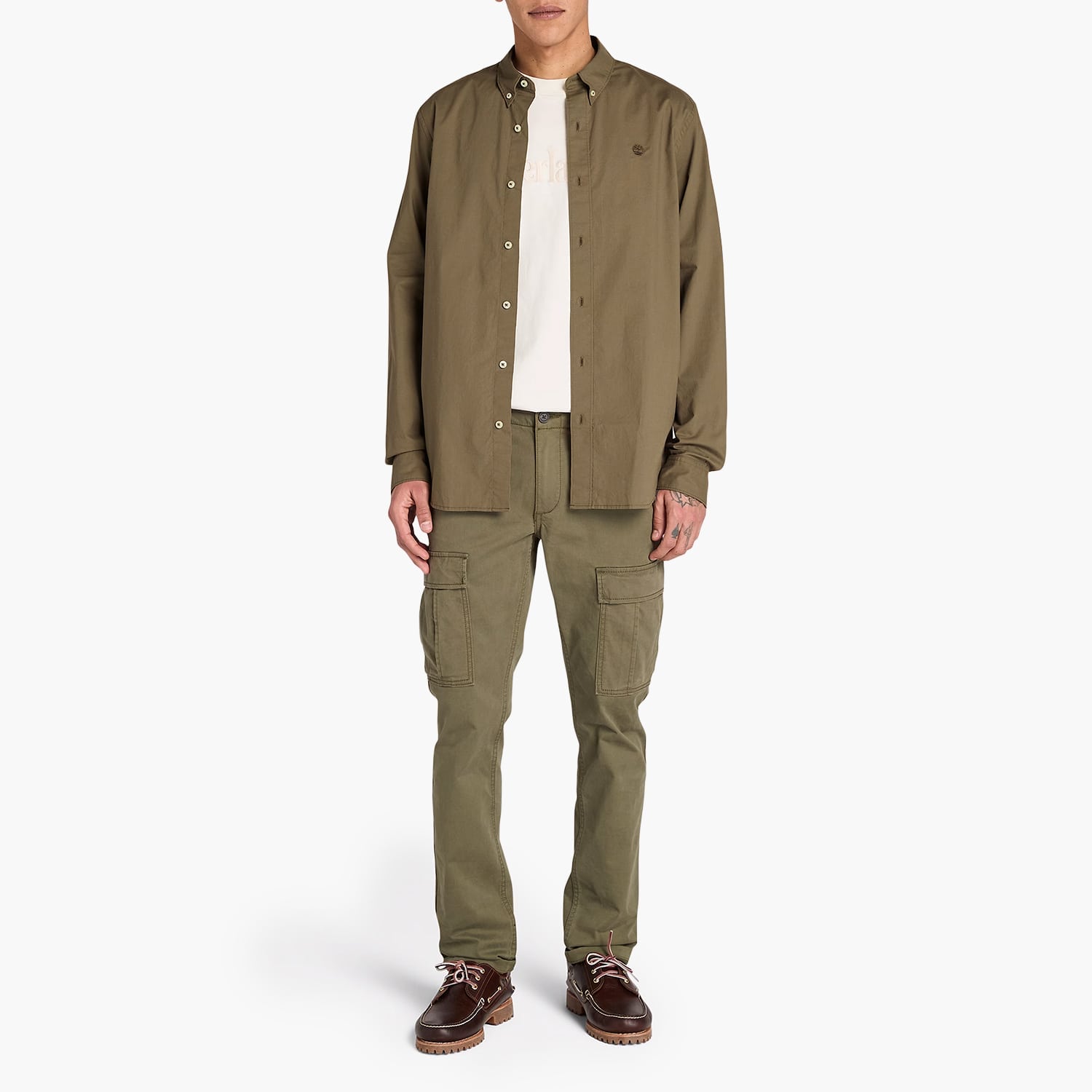 Timberland A6GRH Ανδρικά Πουκάμισα Timberland A6GRH-Olive
