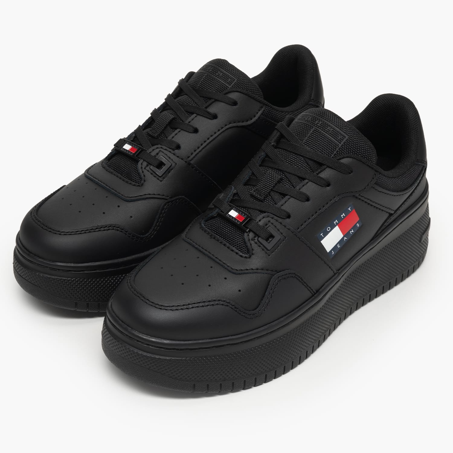 Tommy Hilfiger Basket.Flatform Women Casual Shoes Tommy Hilfiger Basket.Flatform Women Casual Shoes