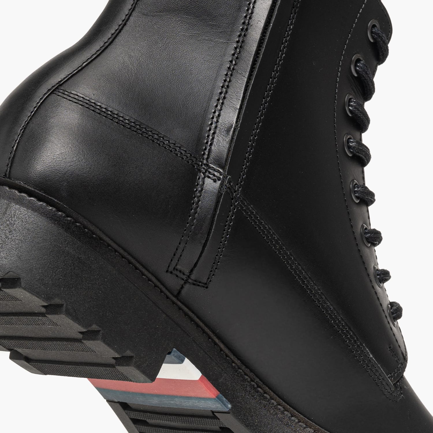 Tommy Hilfiger Comfort.Lth Ανδρικό Μποτάκι Tommy Hilfiger Comfort.Lth-Black