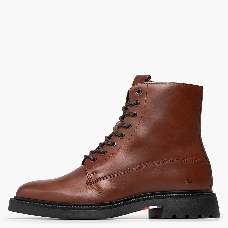 Tommy Hilfiger Comfort.Lth Ανδρικό Μποτάκι