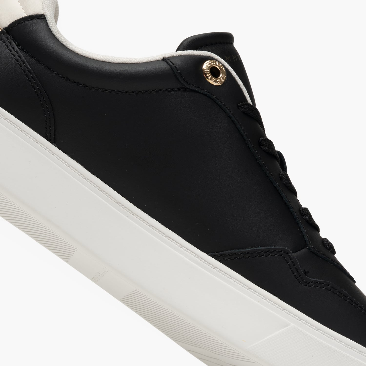 Tommy Hilfiger Court.Sneaker Γυναικείο Παπούτσι Casual Tommy Hilfiger Court.Sneaker-Black