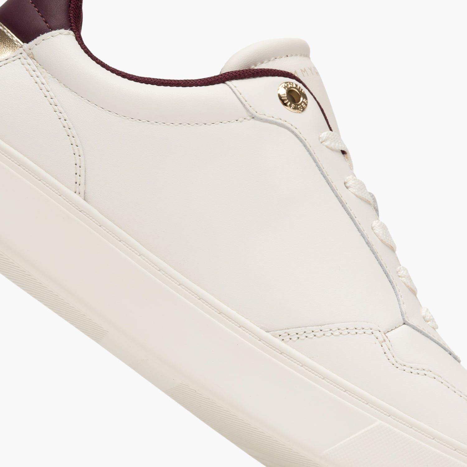 Tommy Hilfiger Court.Sneaker Γυναικείο Παπούτσι Casual Tommy Hilfiger Court.Sneaker-White