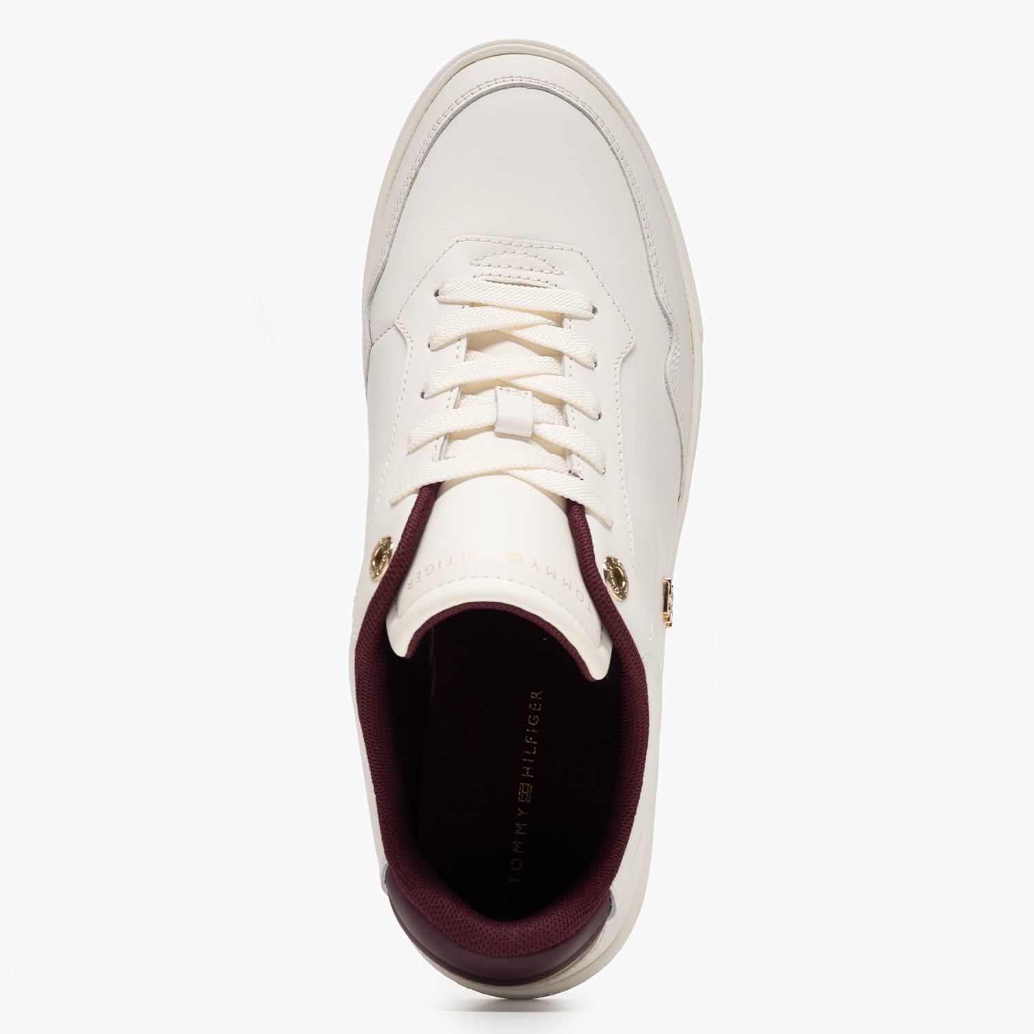 Tommy Hilfiger Court.Sneaker Γυναικείο Παπούτσι Casual Tommy Hilfiger Court.Sneaker-White