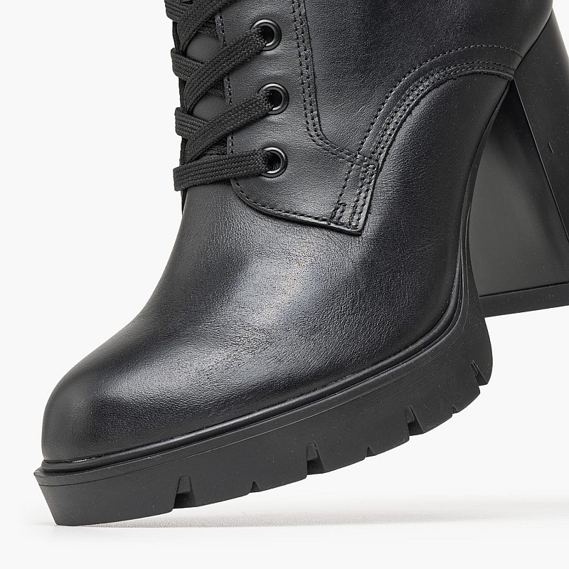 Tommy Hilfiger Heel.Laceup Γυναικείο Μποτάκι