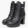Tommy Hilfiger Heel.Laceup-Black