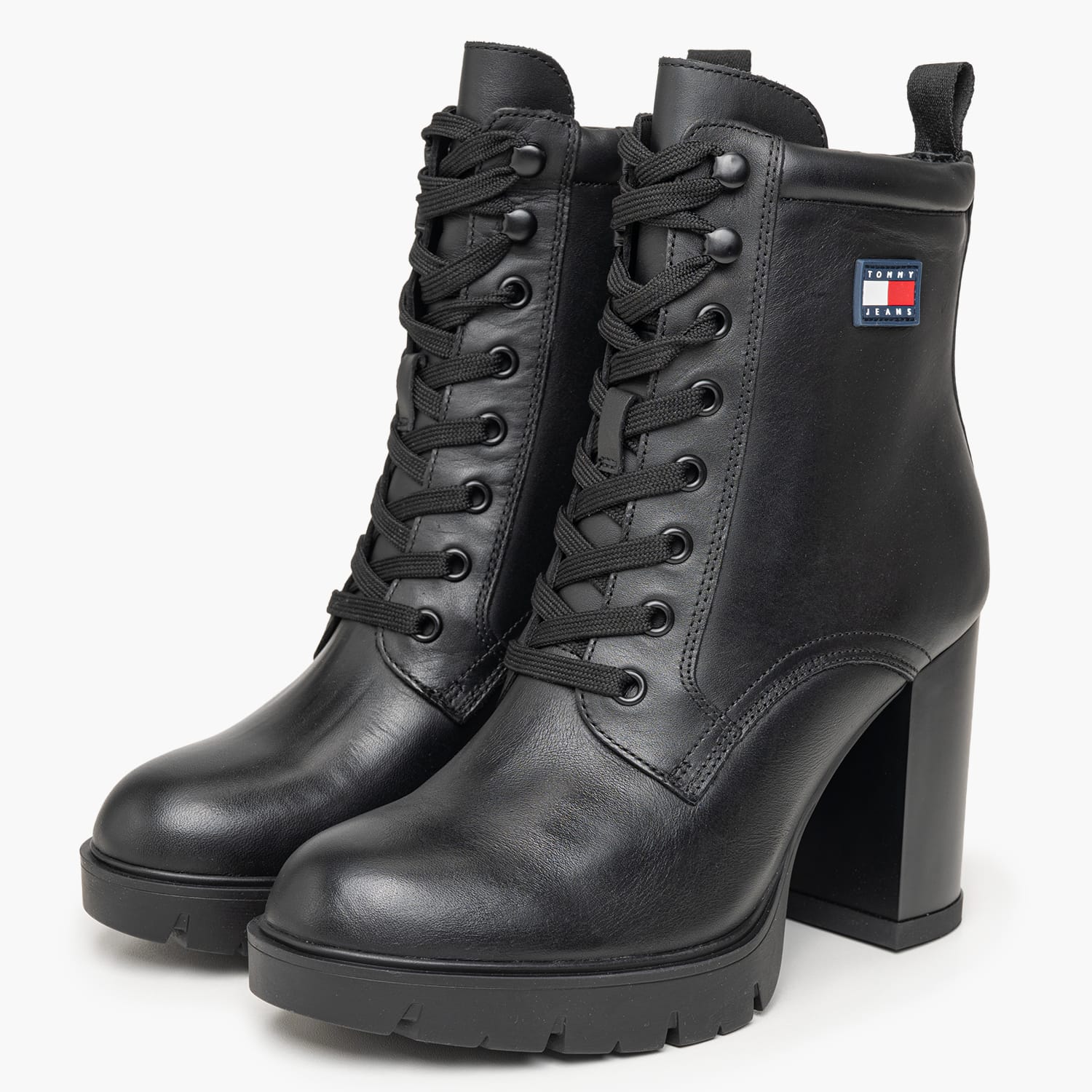 Tommy Hilfiger Heel.Laceup-Black